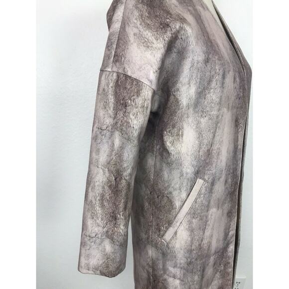 Maison Scotch Open Front Stretch Lined Carcoat Coat - Picture 9 of 12